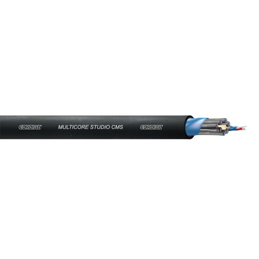 Multicore-Kabel Cordial CMS 4, 4 x 2 x 0.22mm2, schwarz